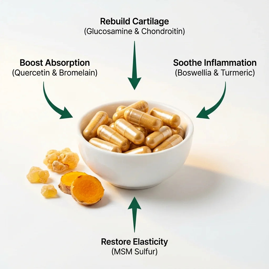 Bless Total Blessed Harvest Total Restoration Joint Support Capsules